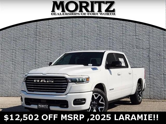 2025 RAM Ram 1500 RAM 1500 LARAMIE CREW CAB 4X4 57 BOX