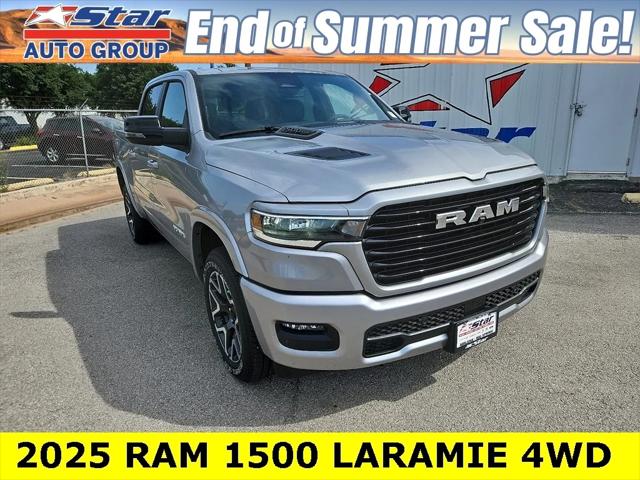 2025 RAM Ram 1500 RAM 1500 LARAMIE CREW CAB 4X4 57 BOX