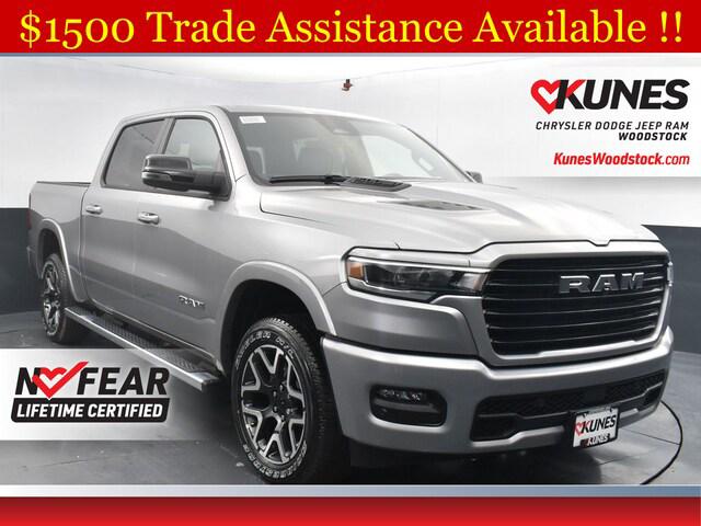 2025 RAM Ram 1500 RAM 1500 LARAMIE CREW CAB 4X4 57 BOX