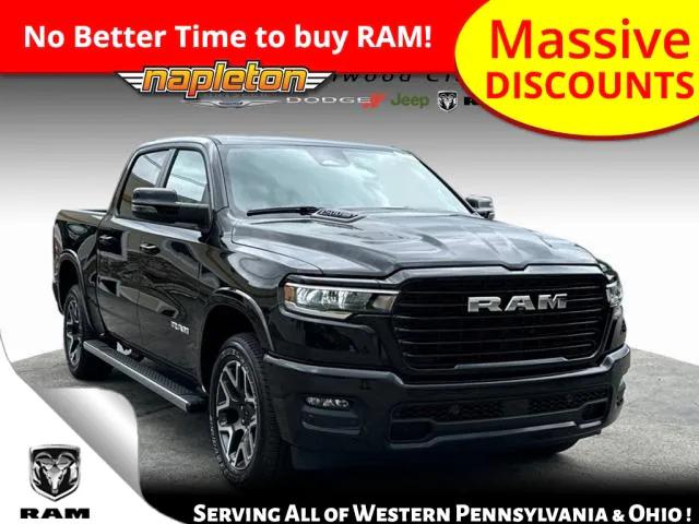 2025 RAM Ram 1500 RAM 1500 LARAMIE CREW CAB 4X4 57 BOX