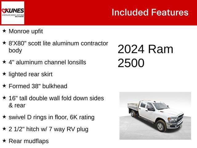 2024 RAM Ram 2500 RAM 2500 TRADESMAN CREW CAB 4X4 8 BOX 2024 RAM Ram 2500 RAM 2500 TRADESMAN CREW CAB 4X4 8 BOX