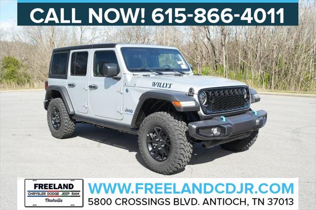 2024 Jeep Wrangler 4xe WRANGLER 4-DOOR WILLYS 4xe