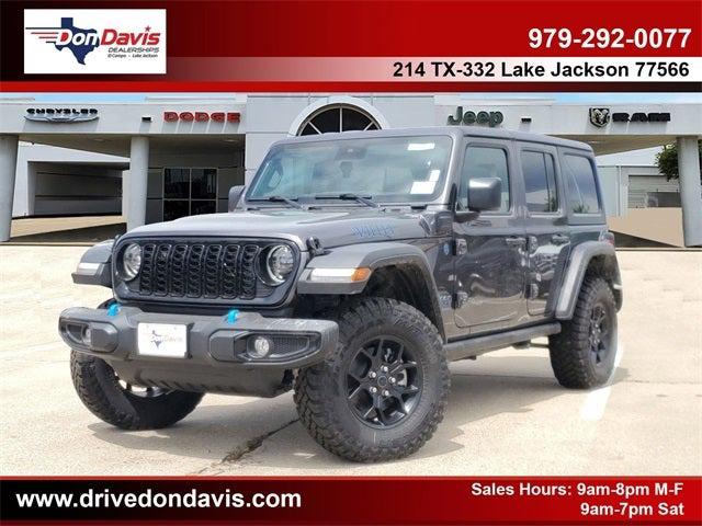 2024 Jeep Wrangler 4xe WRANGLER 4-DOOR WILLYS 4xe