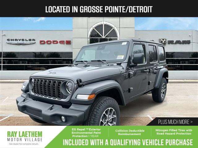 2024 Jeep Wrangler 4-Door Sport S 4x4 for sale in Detroit, MI