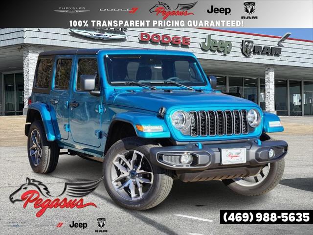 2024 Jeep Wrangler 4xe WRANGLER 4-DOOR SPORT S 4xe