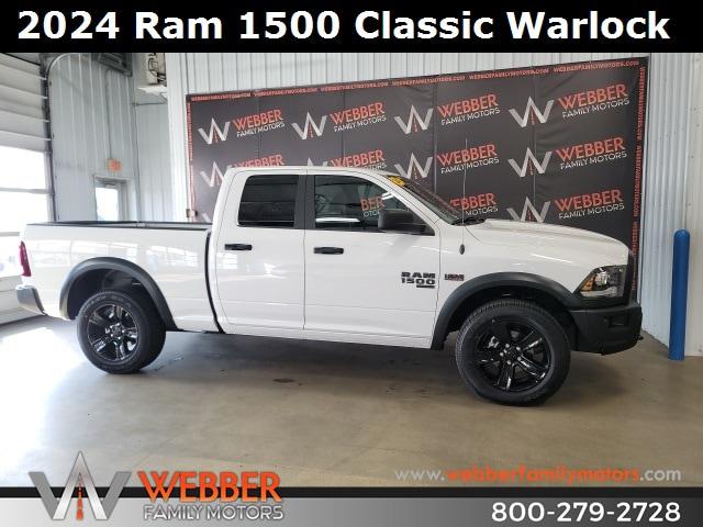 2024 RAM Ram 1500 Classic RAM 1500 CLASSIC WARLOCK QUAD CAB 4X4 64 BOX