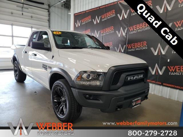 2024 RAM Ram 1500 Classic RAM 1500 CLASSIC WARLOCK QUAD CAB 4X4 64 BOX