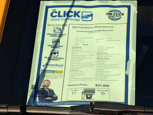 Used 2022 Ford Bronco For Sale in Tucson, AZ