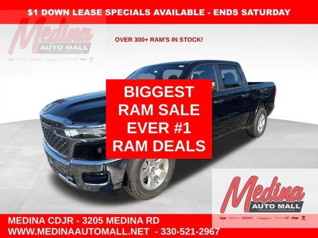 2025 RAM Ram 1500 RAM 1500 BIG HORN CREW CAB 4X4 57 BOX