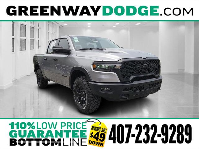 2025 RAM Ram 1500 RAM 1500 REBEL CREW CAB 4X4 57 BOX