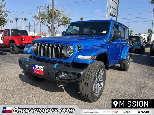 2024 Jeep Wrangler 4xe WRANGLER 4-DOOR SPORT S 4xe