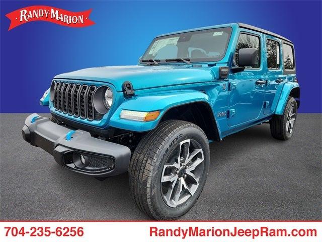 2024 Jeep Wrangler 4xe WRANGLER 4-DOOR SPORT S 4xe