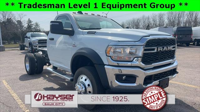 2024 RAM Ram 5500 Chassis Cab RAM 5500 TRADESMAN CHASSIS REGULAR CAB 4X4 60 CA