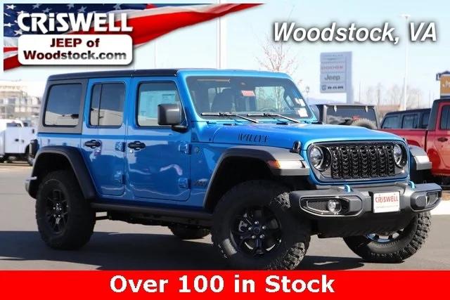 2024 Jeep Wrangler 4xe WRANGLER 4-DOOR WILLYS 4xe