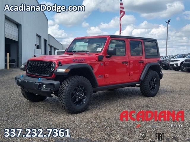 2024 Jeep Wrangler 4xe WRANGLER 4-DOOR WILLYS 4xe