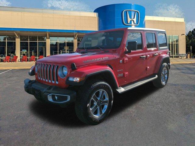 Used 2021 Jeep Wrangler Unlimited Sahara for sale in Oklahoma City, OK ...