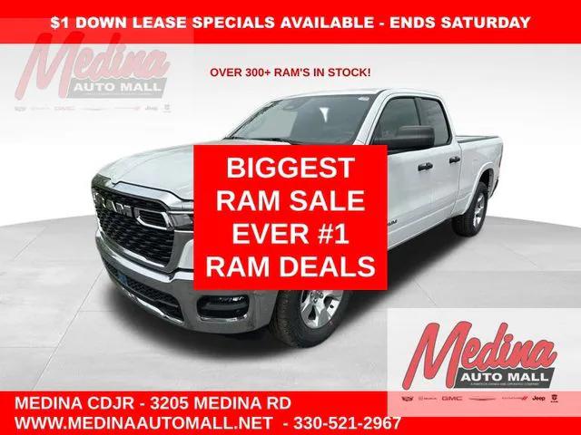 2025 RAM Ram 1500 RAM 1500 BIG HORN QUAD CAB 4X4 64 BOX