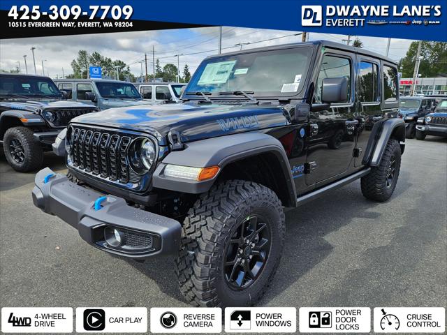 2024 Jeep Wrangler 4xe WRANGLER 4-DOOR WILLYS 4xe