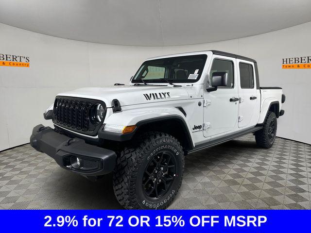 2024 Jeep Gladiator GLADIATOR WILLYS 4X4