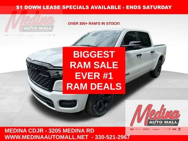 2025 RAM Ram 1500 RAM 1500 BIG HORN CREW CAB 4X4 57 BOX