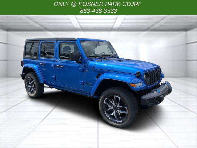 2024 Jeep Wrangler 4xe WRANGLER 4-DOOR SPORT S 4xe