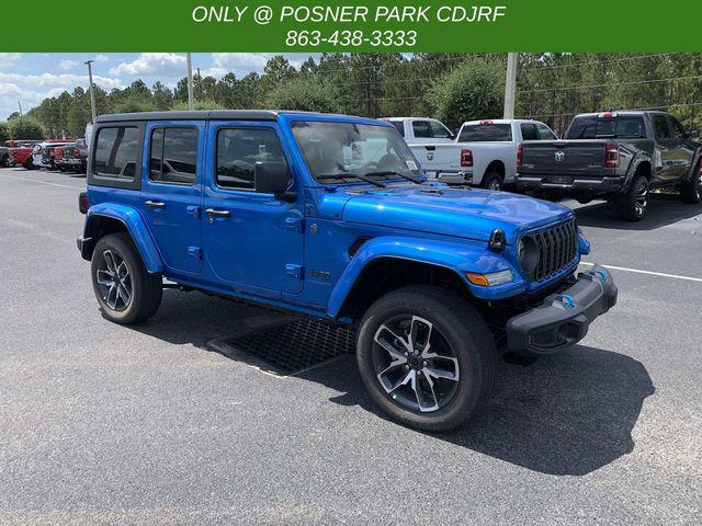 2024 Jeep Wrangler 4xe WRANGLER 4-DOOR SPORT S 4xe