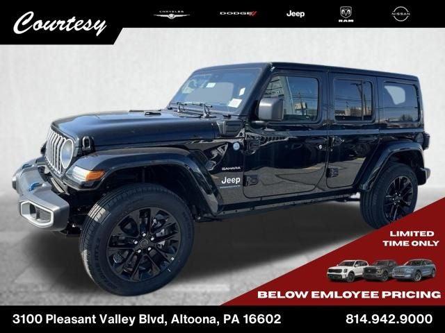2024 Jeep Wrangler 4xe WRANGLER 4-DOOR SAHARA 4xe