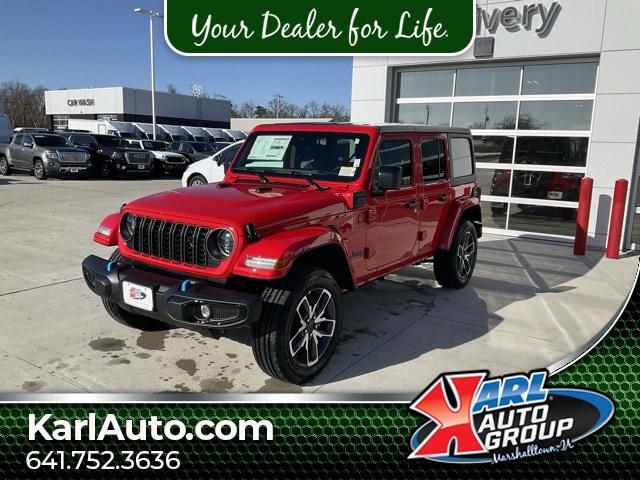 2024 Jeep Wrangler 4xe WRANGLER 4-DOOR SPORT S 4xe