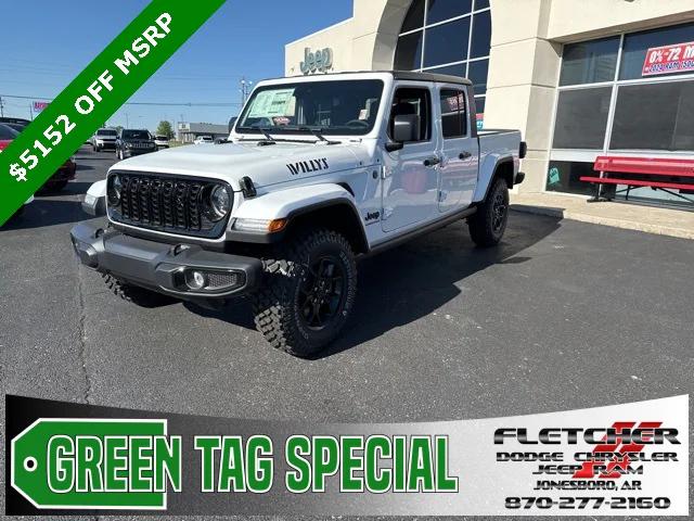 2024 Jeep Gladiator GLADIATOR WILLYS 4X4