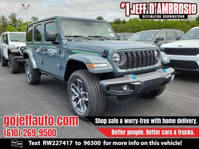 2024 Jeep Wrangler 4xe WRANGLER 4-DOOR SPORT S 4xe