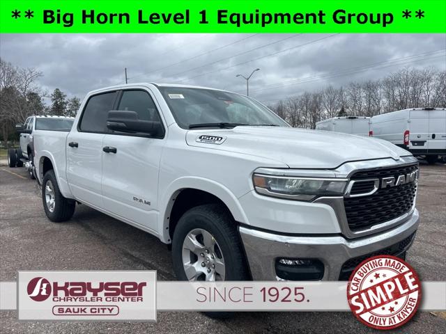 2025 RAM Ram 1500 RAM 1500 BIG HORN CREW CAB 4X4 57 BOX