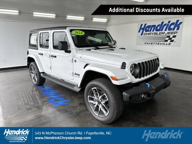 2024 Jeep Wrangler 4xe WRANGLER 4-DOOR SPORT S 4xe