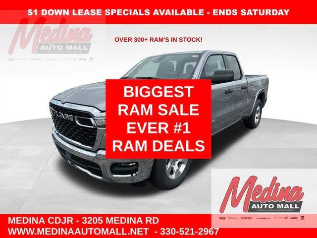 2025 RAM Ram 1500 RAM 1500 BIG HORN QUAD CAB 4X4 64 BOX