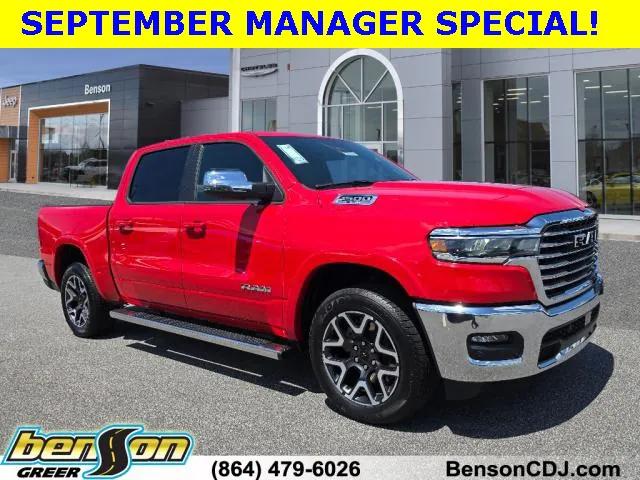 2025 RAM Ram 1500 RAM 1500 LARAMIE CREW CAB 4X4 57 BOX