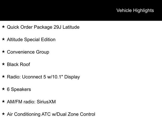 2024 Jeep Compass COMPASS LATITUDE 4X4