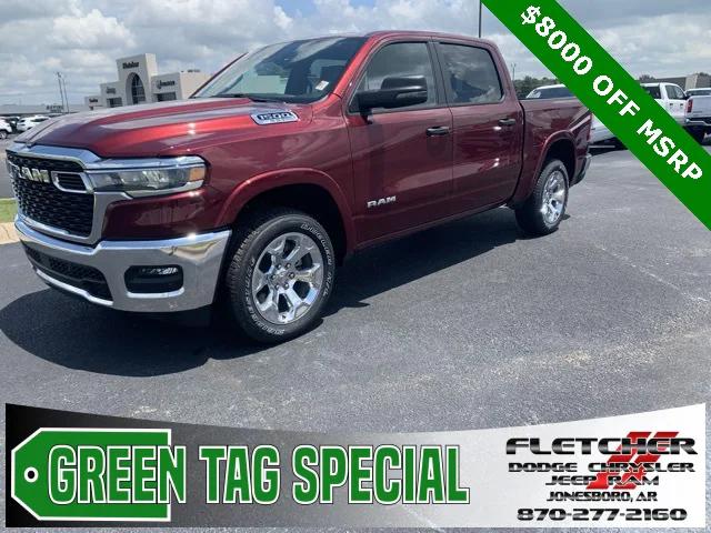 2025 RAM Ram 1500 RAM 1500 BIG HORN CREW CAB 4X4 57 BOX