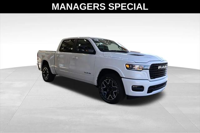 2025 RAM Ram 1500 RAM 1500 LARAMIE CREW CAB 4X4 57 BOX