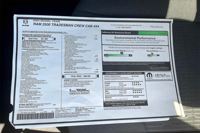 New 2024 RAM 2500 For Sale in Millington, TN