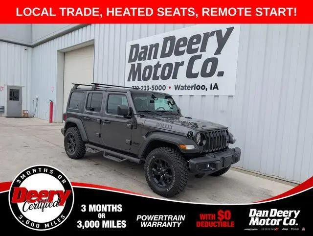 2021 Jeep Wrangler Willys 4x4 for sale in Waterloo, IA