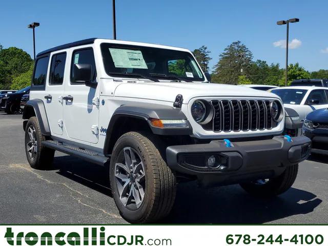 2024 Jeep Wrangler 4xe WRANGLER 4-DOOR SPORT S 4xe