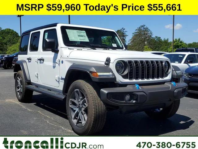 2024 Jeep Wrangler 4xe WRANGLER 4-DOOR SPORT S 4xe