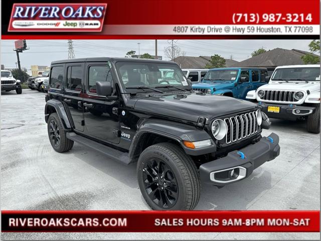 2024 Jeep Wrangler 4xe WRANGLER 4-DOOR SAHARA 4xe