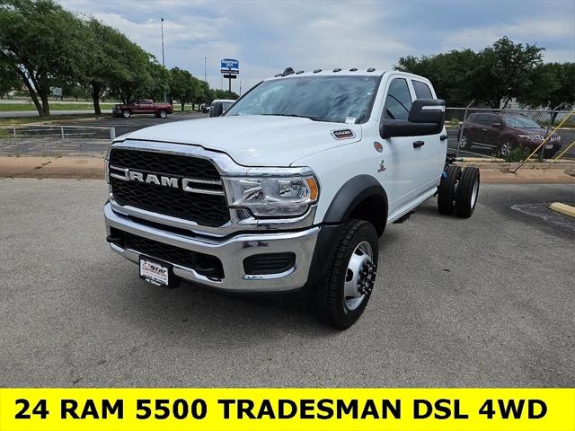 2024 RAM Ram 5500 Chassis Cab RAM 5500 TRADESMAN CHASSIS CREW CAB 4X4 60 CA