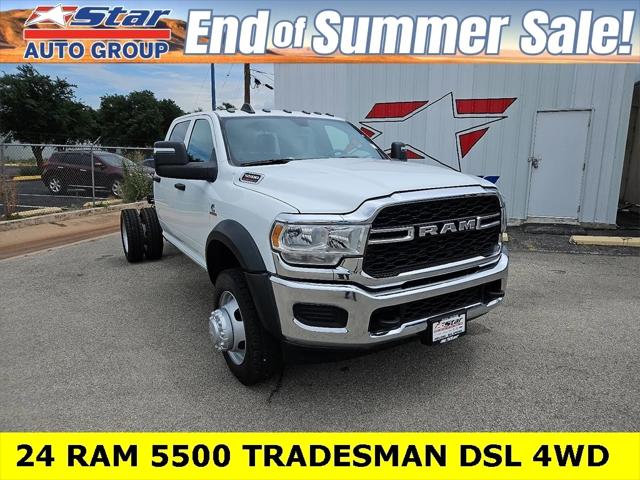 2024 RAM Ram 5500 Chassis Cab RAM 5500 TRADESMAN CHASSIS CREW CAB 4X4 60 CA