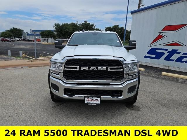 2024 RAM Ram 5500 Chassis Cab RAM 5500 TRADESMAN CHASSIS CREW CAB 4X4 60 CA