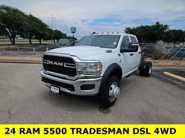 2024 RAM Ram 5500 Chassis Cab RAM 5500 TRADESMAN CHASSIS CREW CAB 4X4 60 CA