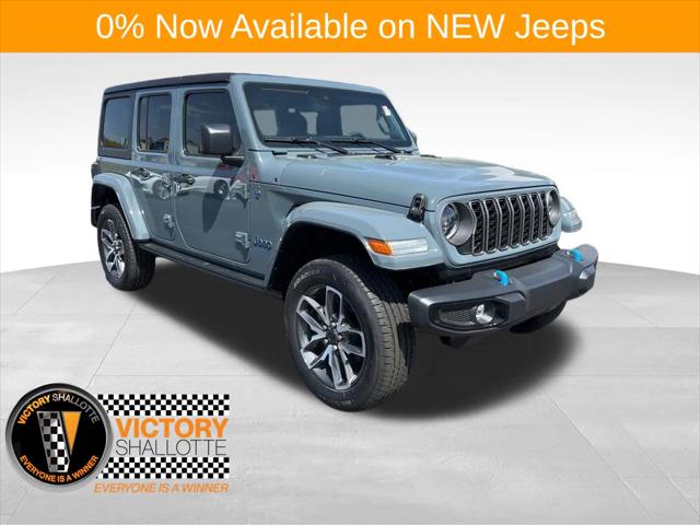 2024 Jeep Wrangler 4xe WRANGLER 4-DOOR SPORT S 4xe