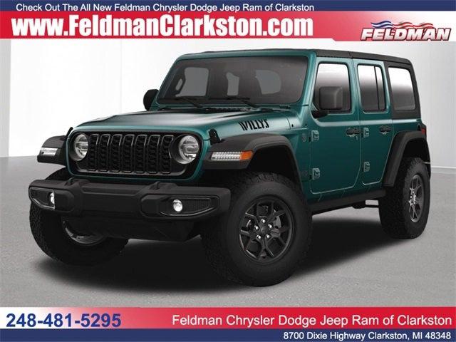 2024 Jeep Wrangler WRANGLER 4-DOOR WILLYS