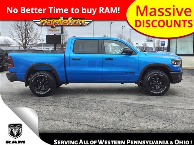 2024 RAM Ram 1500 RAM 1500 REBEL CREW CAB 4X4 57 BOX