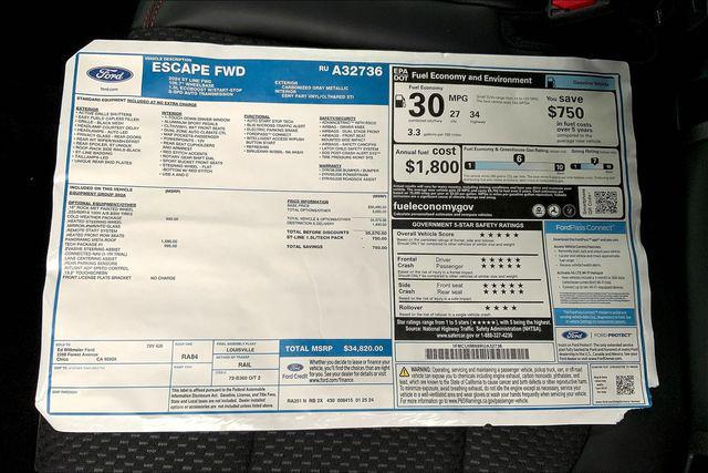 2024 Ford Escape ST-Line